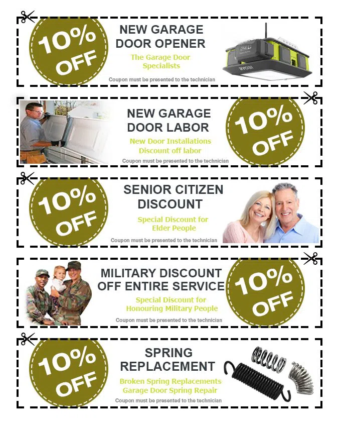 HighTech Garage Doors Oak Brook, IL 630-923-7896 - Coupons